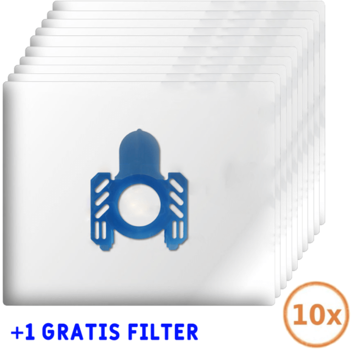 Broer Maand Festival 10x Stofzuigerzakken AEG 5000 series / GR.28 / V31 / P60 + Uni-Microfilter